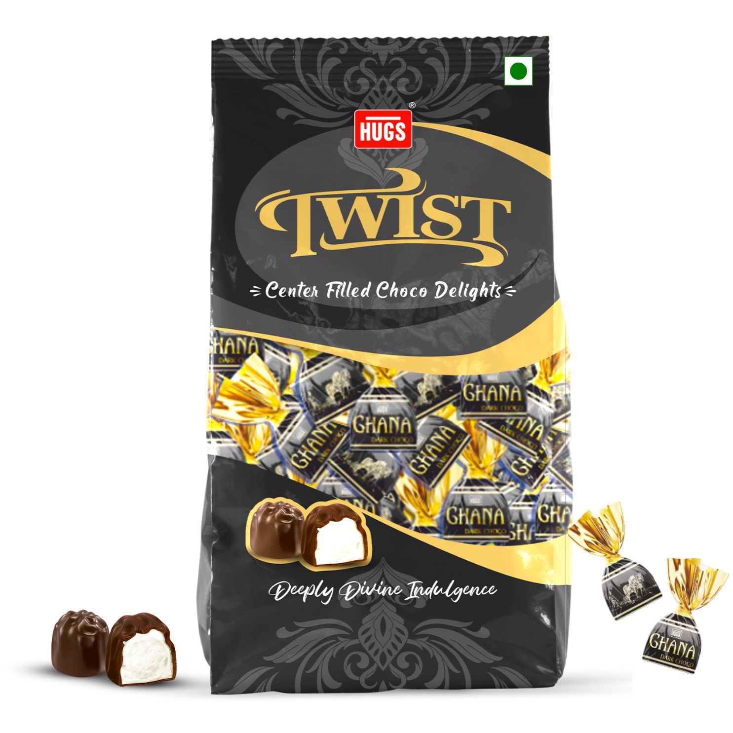 GHANA TWIST CHOCO POUCH