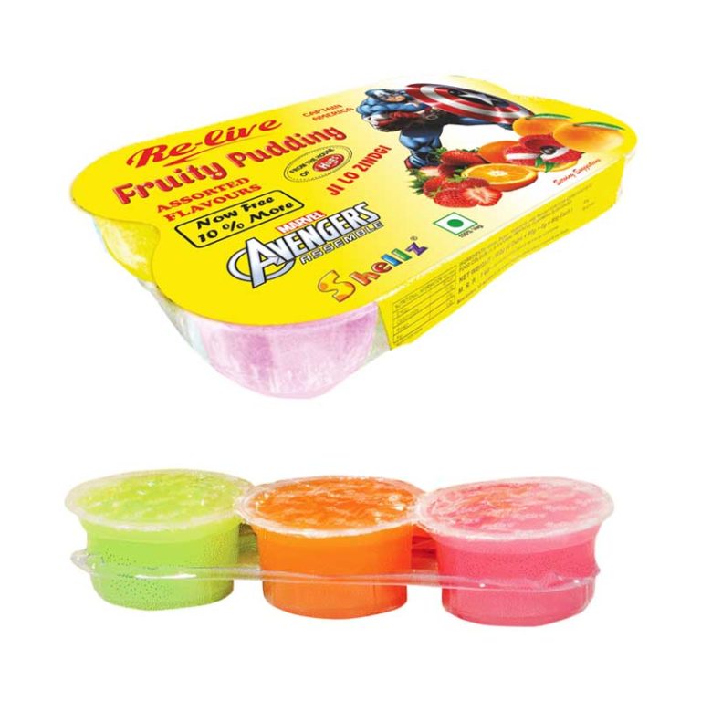 Squarz Jelly Pudding Jar 50 Pcs Shellz India